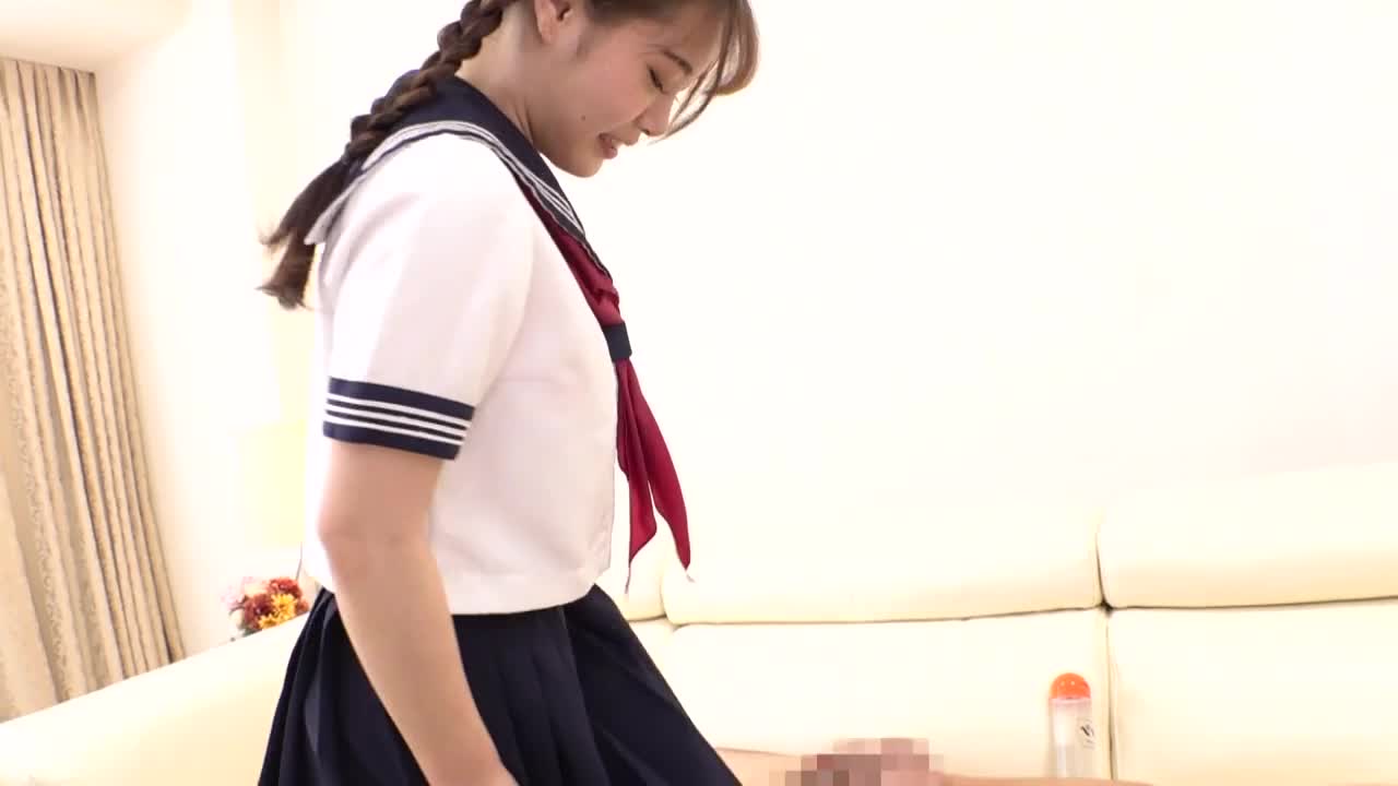 IENF-255 | 搭訕素人 在澀谷找到的純情女學生請她幫18cm巨肉棒摩擦，居然變得如此淫蕩。 | 阿寶影音-成人影片,AV,JAV-專注精品‧長久經營